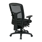 Fauteuil Pro-Line à dossier élevé ProGrid, accoudoirs réglables, siège coulissant et réglage multifonction, noir-5 réglages multifonctions et siège coulissant