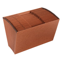 Pendaflex − Classeur expansible, format légal A - Z, fibre rouge, ouvert-Ouverture sur le dessus pour un accès rapide