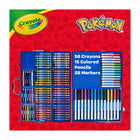Crayola - Mallette inspiration artistique Pokémon -La mallette de rangement portative permet de garder les fournitures organisées et accessibles