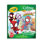 Crayola - Coloriage et autocollants - Spidey et ses amis extraordinaires-Comprend 32 pages à colorier et 4 feuilles d'autocollants