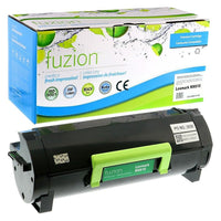 fuzion - Lexmark 601X (60F1X00) Cartouche De Toner Compatible - Rendement Haut - Noir-Couleur d'encre: Noir