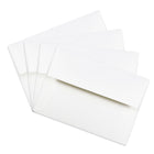 JAM Paper Enveloppes Strathmore A6, papier vélin blanc éclatant, 250/paquet-Taille des enveloppes : 4,75 x 6,5 po