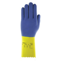 Ansell - Gants Chemi-Pro, néoprène sur le latex de caoutchouc naturel, non supporté, taille 9-Objet général, caoutchouc, néoprène