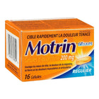 MOTRIN - Gélules de 200 mg, régulier, paq./16-16 gélules
