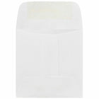 JAM Paper Enveloppes carrées miniatures avec fermeture gommée, 2 3/8 x 2 3/8 po, blanc, 1000/pqt-Taille : 2 3/8 x 2 3/8 po