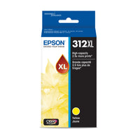 Epson - Cartouche d'encre T312XL420 Claria Photo HD - Grande capacité - Jaune-Qualité photo supérieure