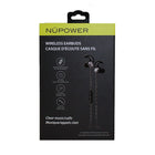 Nupower - Écouteurs sans fil ROKS 6005BT, noir-Bluetooth 4.1, 10 mètres