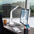 OttLite - Wellness Series Sanitizing ProLampe de bureau à DEL et purificateur d'air UV-Les DEL UVC intégrés contribuent à réduire les bactéries et virus