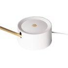 TuBICen - Polaris Lampe de bureau à DEL - Blanc-Interrupteur tactile