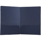 JAM Paper Chemises cannelées et ondulées, bleu marine, 9 x 12 po, 12/paquet-Taille : 9 x 12 po