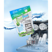 Fresh Productz Booster de détergent pour lave-vaisselle extra fort 1Kg - 4 Pack-Poudre de stimulation puissante qui combat les pellicules tenaces, les résidus et les taches d'eau dure