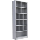 Metalware – Étagère enclenchable RK367, 7 tablettes, 36 x 24 x 88 po, gris pâle-Système de tablettes ajustables offrant un espace de rangement solide, mais économique qui convient à vos besoins