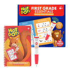 Educational Insights - Hot Dots® First Grade Essentials Lecture et cahier d'exercices mathématiques-pratiquez les compétences clés de niveau scolaire : Les sons de lettre d'accompagnement et de voyelle de leçons, l'addition, la soustraction, et plus encore, construisant la confiance académique et créant la base pour le succès futur.