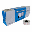 Eddie's - Motex Étiquettes MX5500 Plus - Amovible - 1 Ln 8 caractères Ligne blanche/orange - Paquet de 25-Étiquettes amovibles MX 5500 Plus