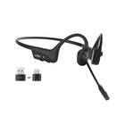 Shokz - OpenComm2 UC avec Dongle USB-C Bluetooth Stéréo Microphone à perche à réduction de bruit - Noir cosmique-Connectivité Bluetooth : Connectez-vous sans problème à vos appareils via Bluetooth 5.0 pour un appairage sans tracas et une portée sans fil supérieure. Profitez de la liberté de mouvement jusqu'à 33 pieds de votre appareil connecté.