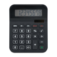 Staples - Calculatrice à 8 chiffres - Noir-Calculatrice de bureau à écran ACL incliné à 8 chiffres facile à lire