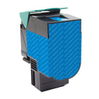 CIG - Cartouche de toner Lexmark C540H2CG/C540H1CG remise à neuf - Rendement élevé - Cyan-Cyan