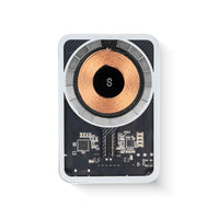 LOGiiX - Piston Power Crystal Mag Banque d'alimentation 10 000 mAh - Blanc-Jusqu'à 25 heures de charge supplémentaire