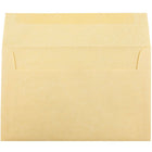 JAM Paper Enveloppes A10 en papier recyclé sulfurisé et de couleur vieil or, 250/paquet-Intérieur vierge où écrire un mot personnalisé