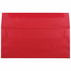 JAM Paper #10 Enveloppes commerciales métalliques - 4,125" x 9,5" - Stardream Jupiter Red - Paquet de 25-Taille : #10 (4,13 x 9,5 pouces)