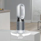 Dyson Pure Hot + Cool Link Purificateur d'air chauffant et ventilateur, blanc / argent-Rafraîchissement en été
Par temps chaud, un flux puissant d’air purifié vous rafraîchit.                     Chauffage en hiver
Assurant une projection à longue portée de l’air chaud purifié, l’appareil réchauffe rapidement une pièce entière de manière uniforme2.