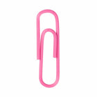 JAM PAPER - Colore norme 1" Trombones, Rose, 2 Paquets de 100-Trombones de qualite superieure fabriques à partir de fil d'acier recouvert de vinyle de haute qualite.