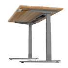 DecentLiving - Bureau assis/debout - 60 L x 30 W po - érable massif-Bois dur récolté de manière responsable et durable