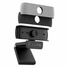 JLab - Audio JBuds Cam - Noir-Champ de vision de 93 degrés avec correction de la lumière
