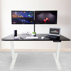AnthroDesk - Bureau assis/debout electrique - Base Blanche-7