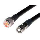 Turmode – Câble pour antenne de réseau sans fil WF6005 de 6 pi, 3,5 x 0,4 x 3,5 po, noir-Câble LMR100 de 6 pi N mâle vers RP-TNC mâle