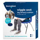 Bouncyband Coussin sensoriel Big Wiggle Seat, Bleu-Permet tranquillement le mouvement, permettant aux élèves d’être productifs tout en travaillant