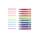Sharpie – Surligneurs style stylo à encre liquide et à pointe biseautée, couleurs variées, paquet de 10-L'encre à séchage rapide s'applique facilement pour une application nette et un flux homogène