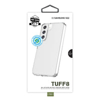 TUFF8 - Coque pour Samsung Galaxy S22-La construction en plastique dur garantit que le boîtier empêche la casse et absorbe les impacts des collisions inattendues