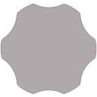 Flash Furniture – Table mobile en fleur, surface en stratifié de 60 po, pattes ajustables en hauteur, gris (XUA60FLRGYTAC)-Table d’activités en forme de fleur