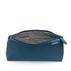 Poppin Pochette moyenne pour accessoires, Ardoise-La pochette bleu ardoise est dotée d'une toile enduite durable et hydrofuge