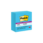 Post-it - Feuillets super collants repositionnables, 3 x 3 po, bleu électrique, paq./5 blocs, 350 feuilles (654-5SSBE)-1
