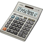 Casio - Calculatrice avec calculs fiscaux 12 chiffres DM-1200BM à alimentation solaire-Touches et affichage très grands 12 chiffres 20 mm