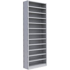 Metalware – Étagère enclenchable RK421, 13 tablettes, 36 x 18 x 100 po, gris pâle-Système de tablettes ajustables offrant un espace de rangement solide, mais économique qui convient à vos besoins