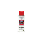 Rust-OleumMD – Peinture de marquage inversée à base d’eau, rouge sécurité, 17 oz (203038)-Type de contenant : Canette aérosol