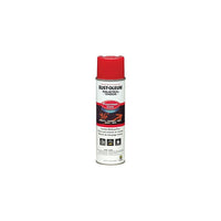 Rust-OleumMD – Peinture de marquage inversée à base d’eau, rouge sécurité, 17 oz (203038)-Type de contenant : Canette aérosol