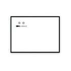 Quartet - Tableau effaçable à sec avec cadre coloré, 17 po x 23 po, assortis-Cadre en aluminium de couleur avec montage flexible qui permet au tableau de s'accrocher horizontalement ou verticalement (des coussinets autocollants sont inclus pour une suspension facile)