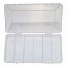 HVTools – Boîte pour composants électroniques, compartiments internes rectangulaires, 7 x 4 x 1 po, transparent-Boîte pour composants électroniques de HV Tools