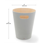 Umbra - Poubelle Woodrow, 7.5L, Couleurs Assorties-5