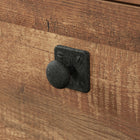 Sauder - La Collection Station House Classeur lateral - Finition Etched Oak-Cadre en metal laque texture pour une plus grande durabilite.