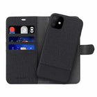 Etui 2 in 1 Folio Noir/Noir pour iPhone 11-Fermeture magnetique pour une protection accrue