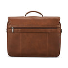 Samsonite Classic Leather Mallette avec Rabat 15.6", Cognac-Les poignées sous caution ou la bandoulière réglable amovible avec coussin antidérapant vous offrent deux options de transport différentes.