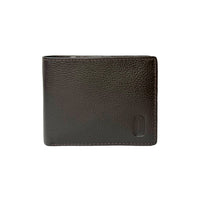 Club Rochelier - Portefeuille fin pour homme avec poche zippée - Marron-6 Emplacements Pour Cartes De Crédit