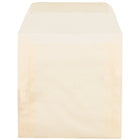 JAM Paper 30 lb Enveloppes carrées à fermeture gommée, papier vélin translucide, 6 x 6 po, ivoire ocre printemps, 100/pqt-Taille : 6 x 6 po