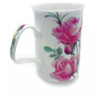 Roy Kirkham – Ensemble de 6 tasses Lancaster, modèle Roses anglaises-Porcelaine à la cendre d’os ROY KIRKHAM