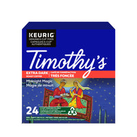 Timothy's - Café Magie de minuit, capsules K-Cup - paquet de 24-Magie de nuit, goût très intense